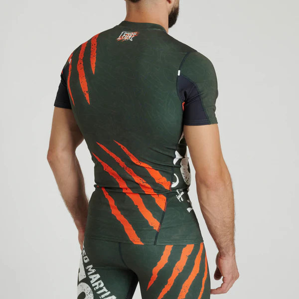 LEONE RASHGUARD Primal Instinct (Green) AB942