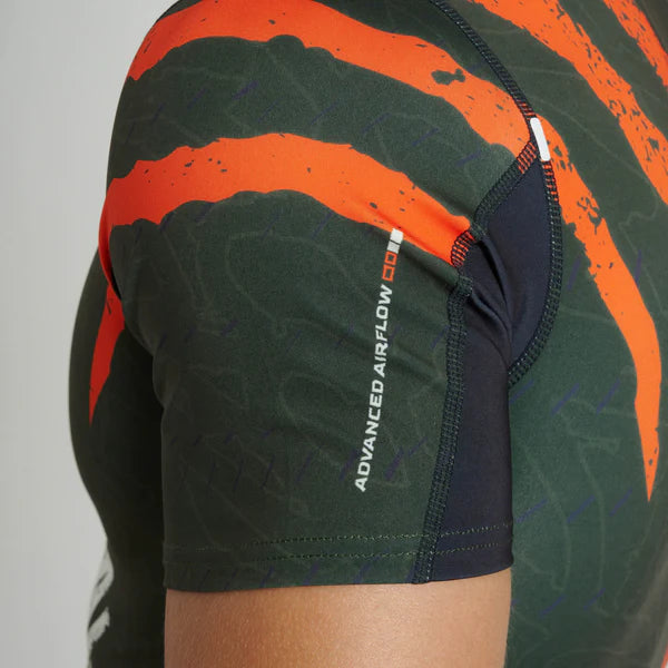 LEONE RASHGUARD Primal Instinct (Green) AB942