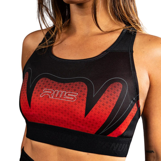 VENUM x RWS 2.0 Women's Sports Bra - (Black/Red)