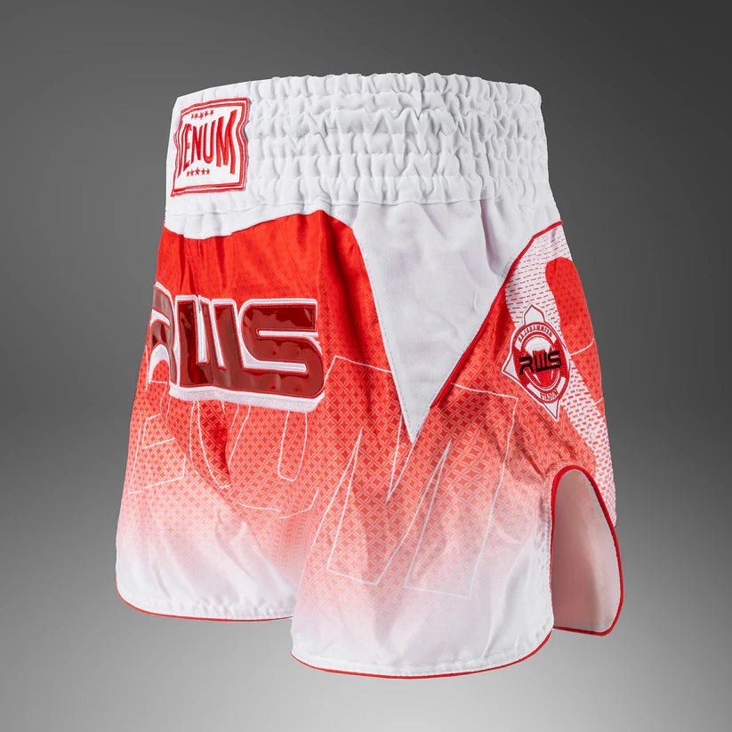 VENUM x RWS 2.0 Muay Thai Short (White/Red)