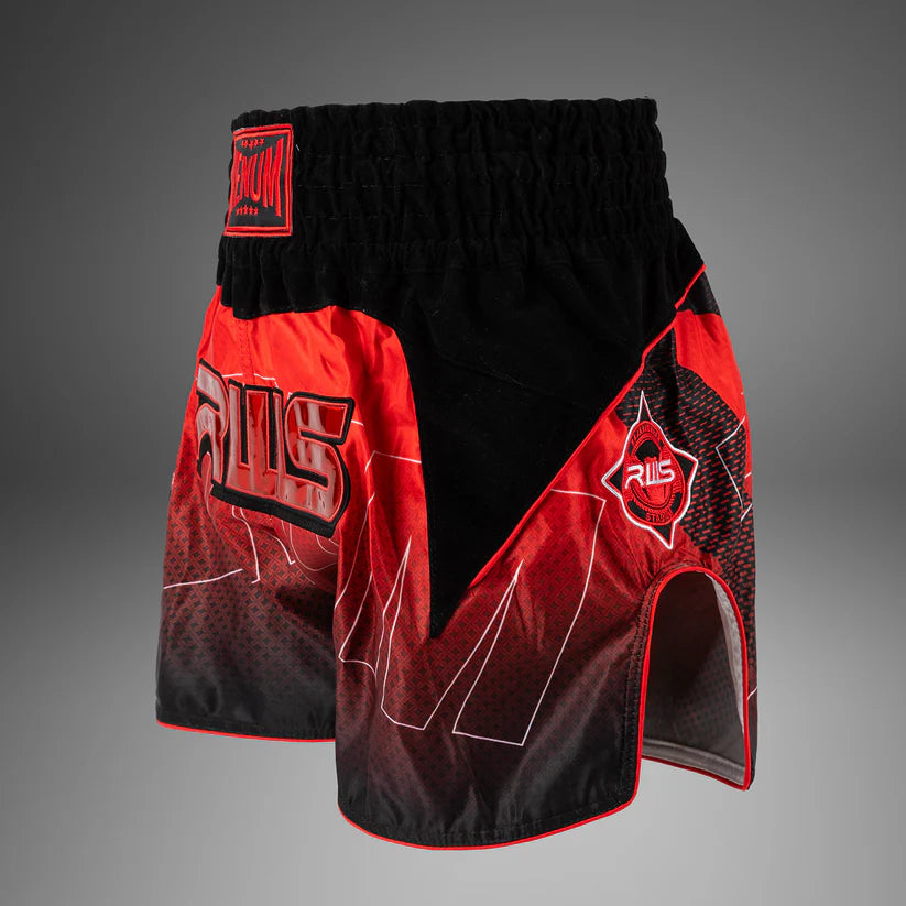 VENUM x RWS 2.0 Muay Thai Short (Black/Red)
