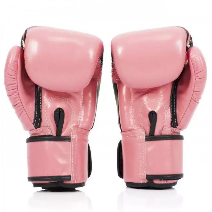 *KIDS Fairtex BGV1N - "Nation Prints" MUAY THAI / BOXING GLOVES (Pink) Premium Leather