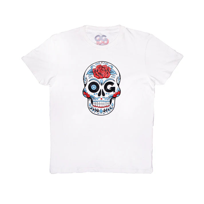 OG - Skull Cotton T-Shirt - (White)