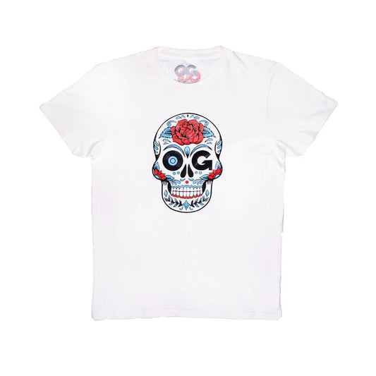 OG - Skull Cotton T-Shirt - (White)