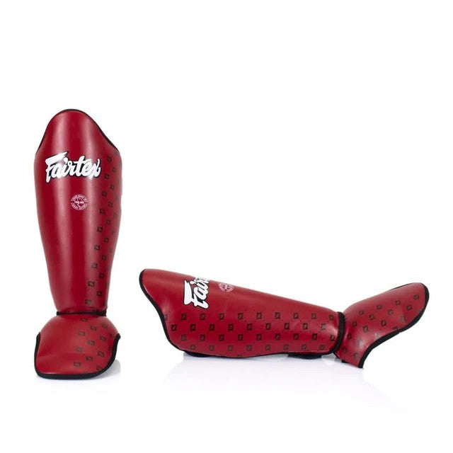 Fairtex COMPETITION SHIN PADS (Red) - SP5