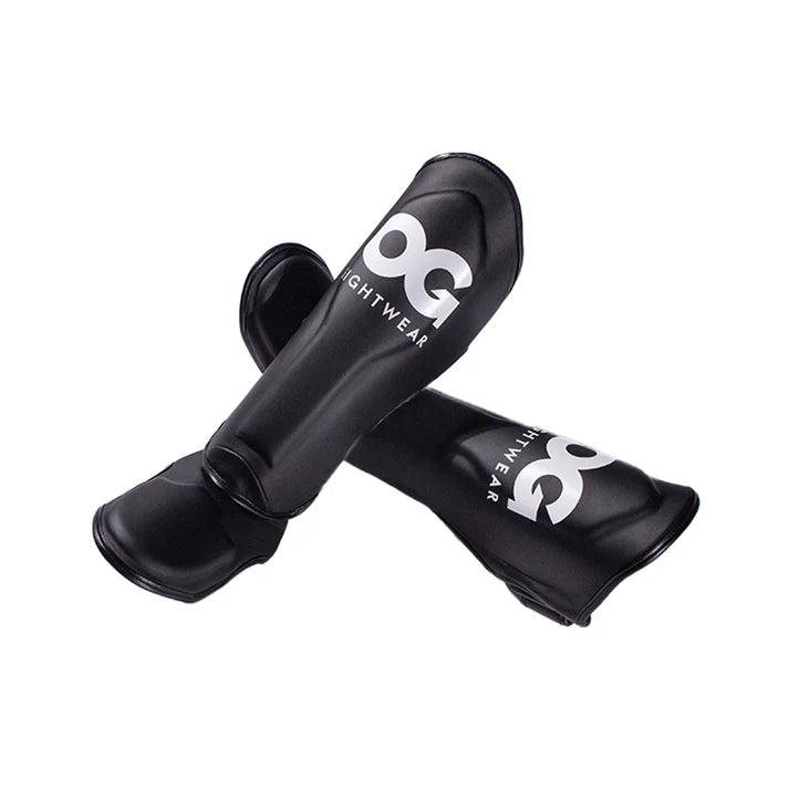 OG - Supermax Shin Guards - (Black)