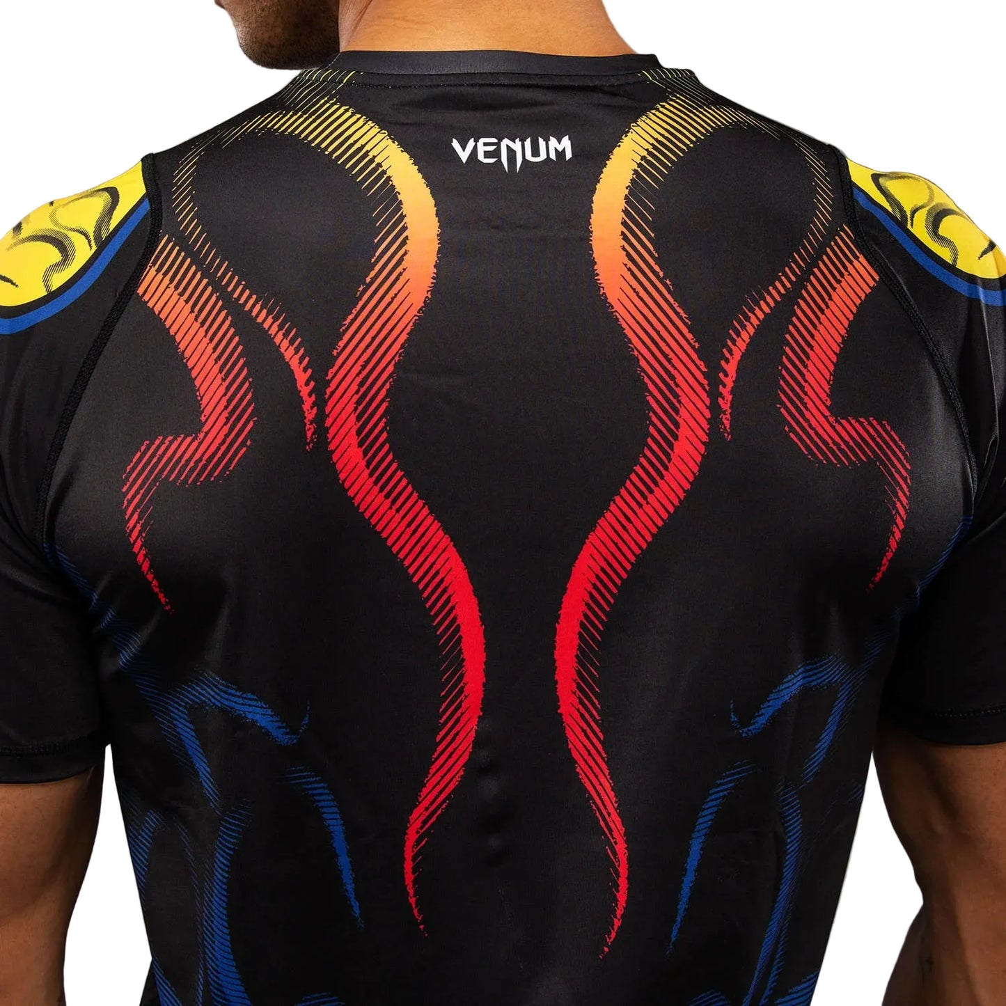 VENUM x TEKKEN 8 Dry Tech T-Shirt - (Black/Orange)