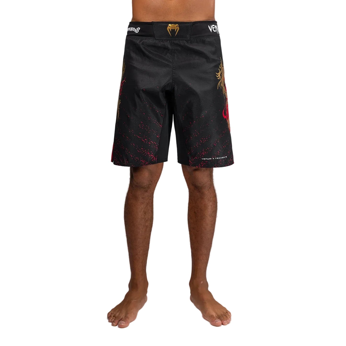 VENUM x TEKKEN 8 - Marshall Law MMA Short (Black/Red/Gold)
