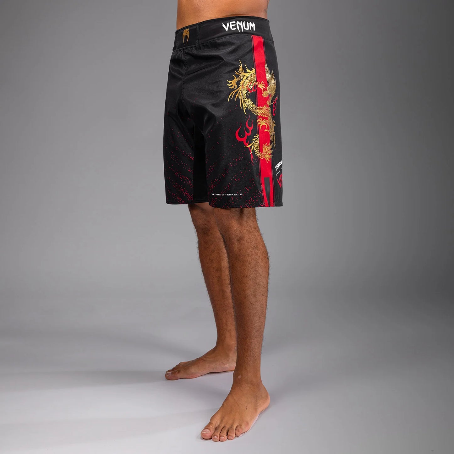 VENUM x TEKKEN 8 - Marshall Law MMA Short (Black/Red/Gold)
