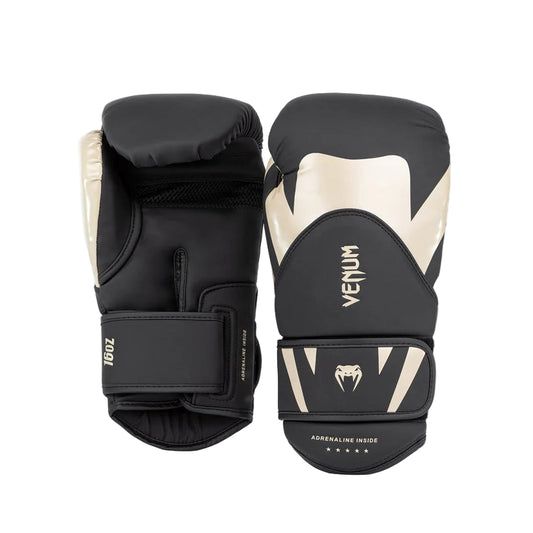 Venum - Challenger 4.0 Boxing Gloves (Black/Beige)