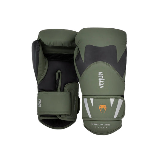 Venum - Challenger 4.0 Boxing Gloves (Khaki / Black)