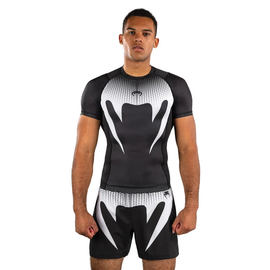 VENUM RASHGUARD No Gi (Black/White)
