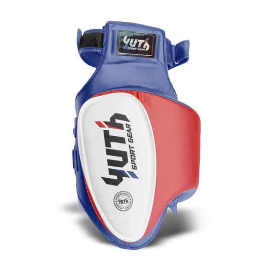 YUTH - Thigh Kick Pad - (Red/White/Blue)